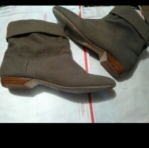 Jeffrey Campbell Taupe Ankle Boots
